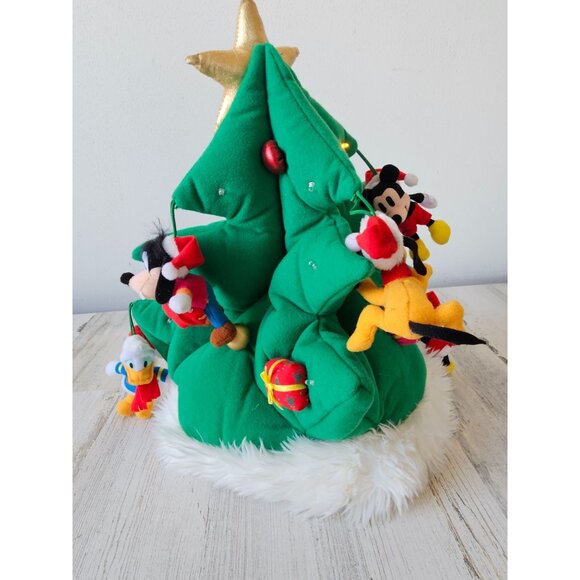 Vintage Disneyland resort light up Xmas Disney hat plush unique vintage goofy - Picture 1 of 13